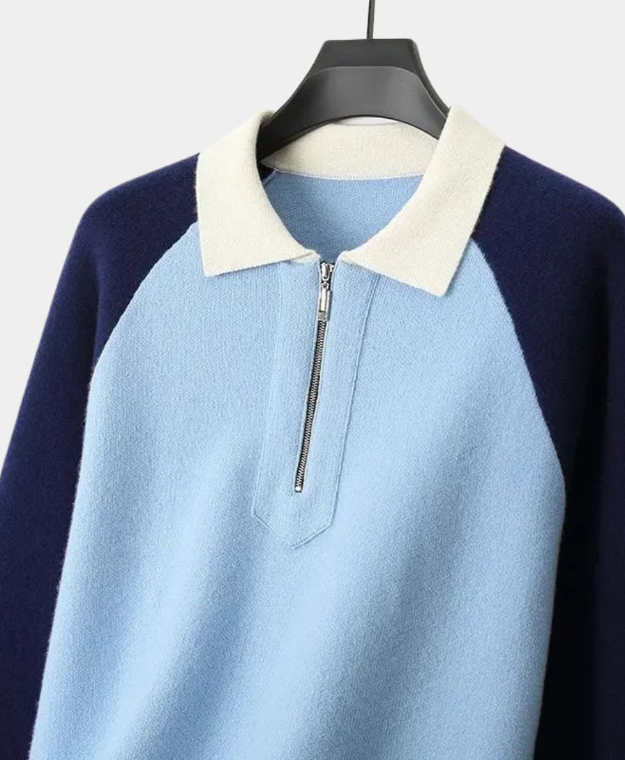 Essential Polo Sweater - Celerra