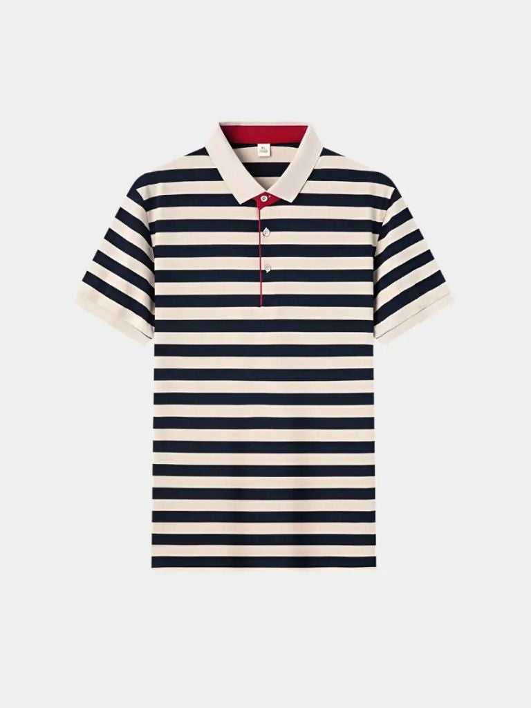 Summer Stripe Polo Shirt - Celerra