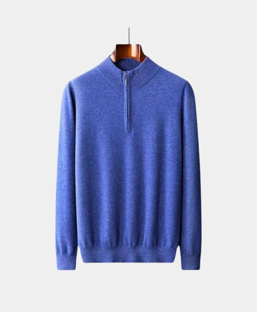 Merino Half Zip Sweater - Celerra