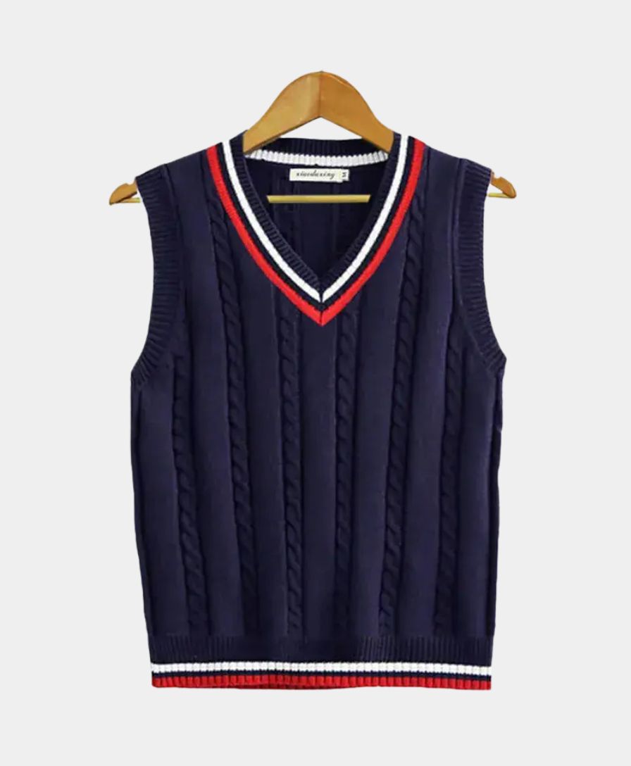 Old Money Essential Knit Vest - Celerra