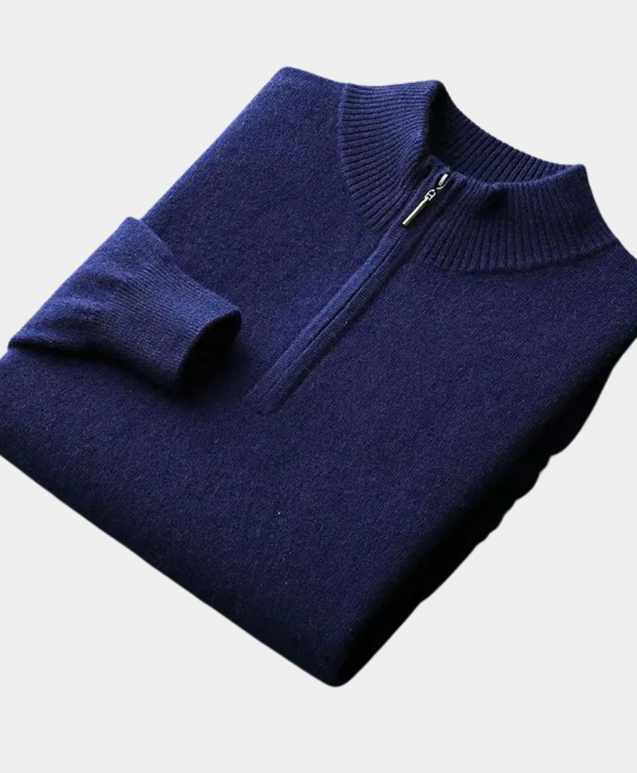 Merino Half Zip Sweater - Celerra