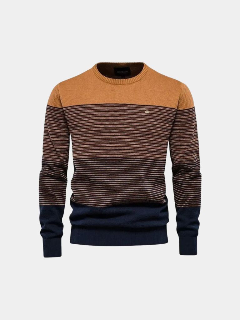 Crew Neck Knitwear Knit Pullover Sweater Jumper - Celerra