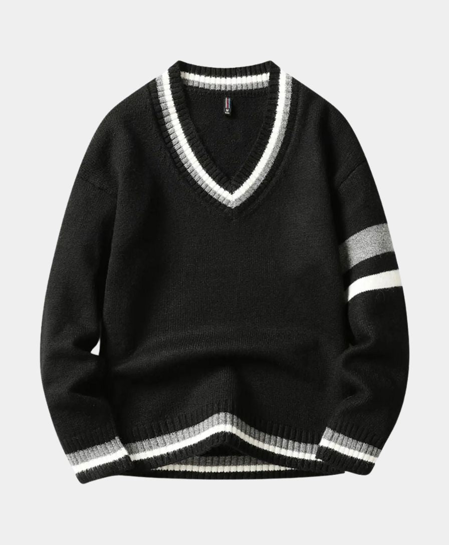 Classic V-Neck Sweater - Celerra