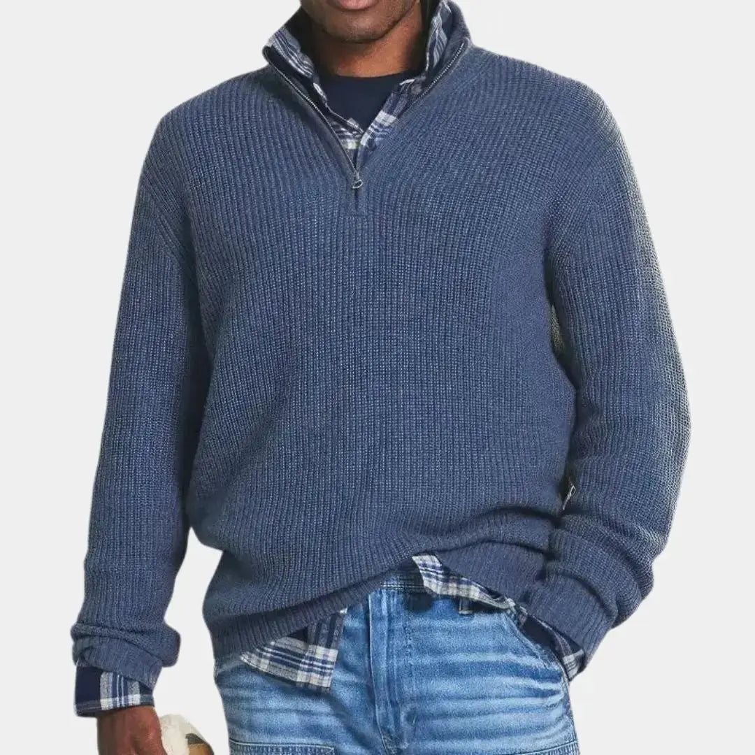 Highland Quarter-Zip Sweater - Celerra