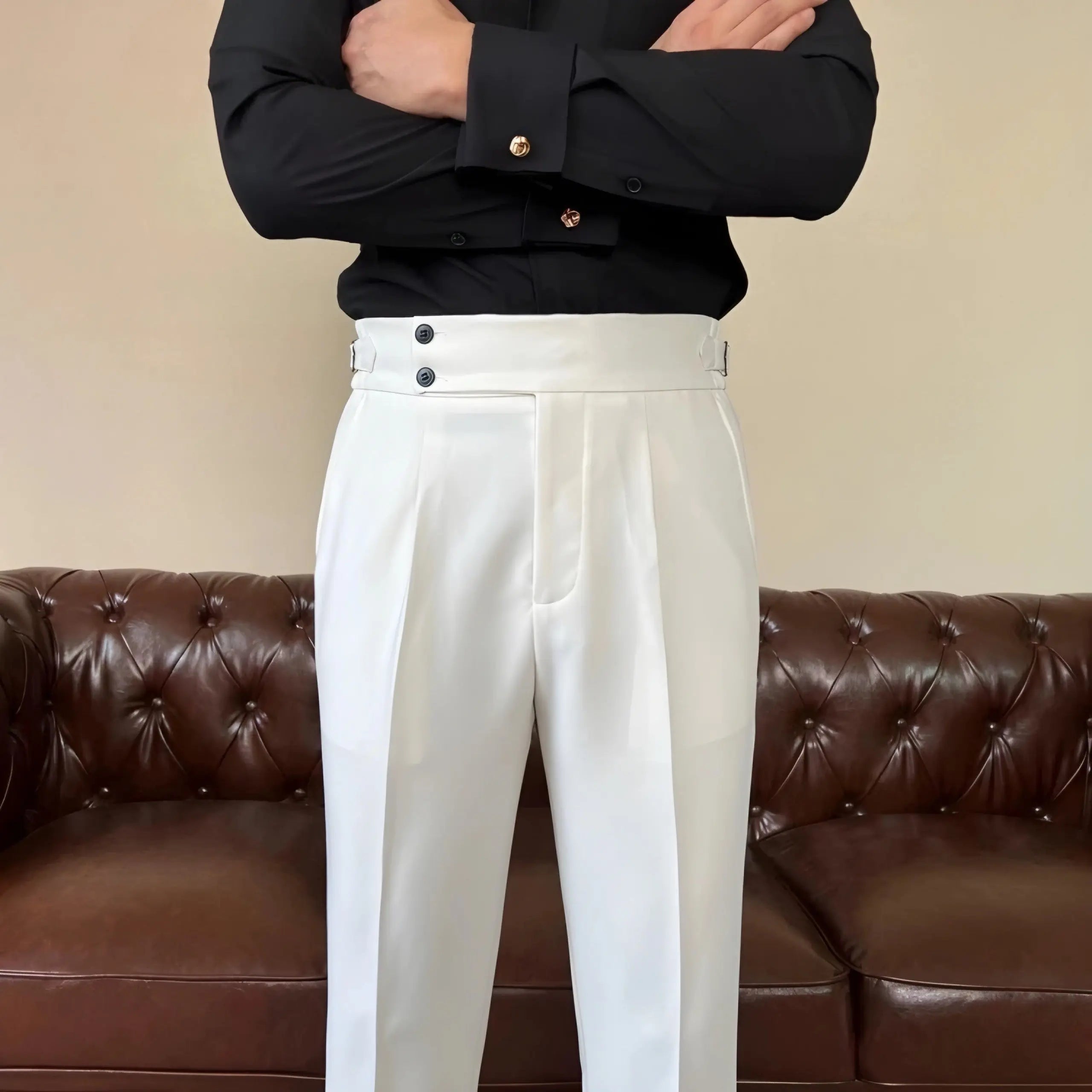 Classic Italia Sidetab Elastic Trousers