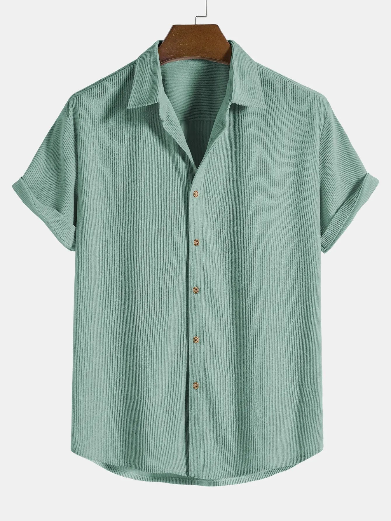 Minimalist Corduroy Shirt - Celerra