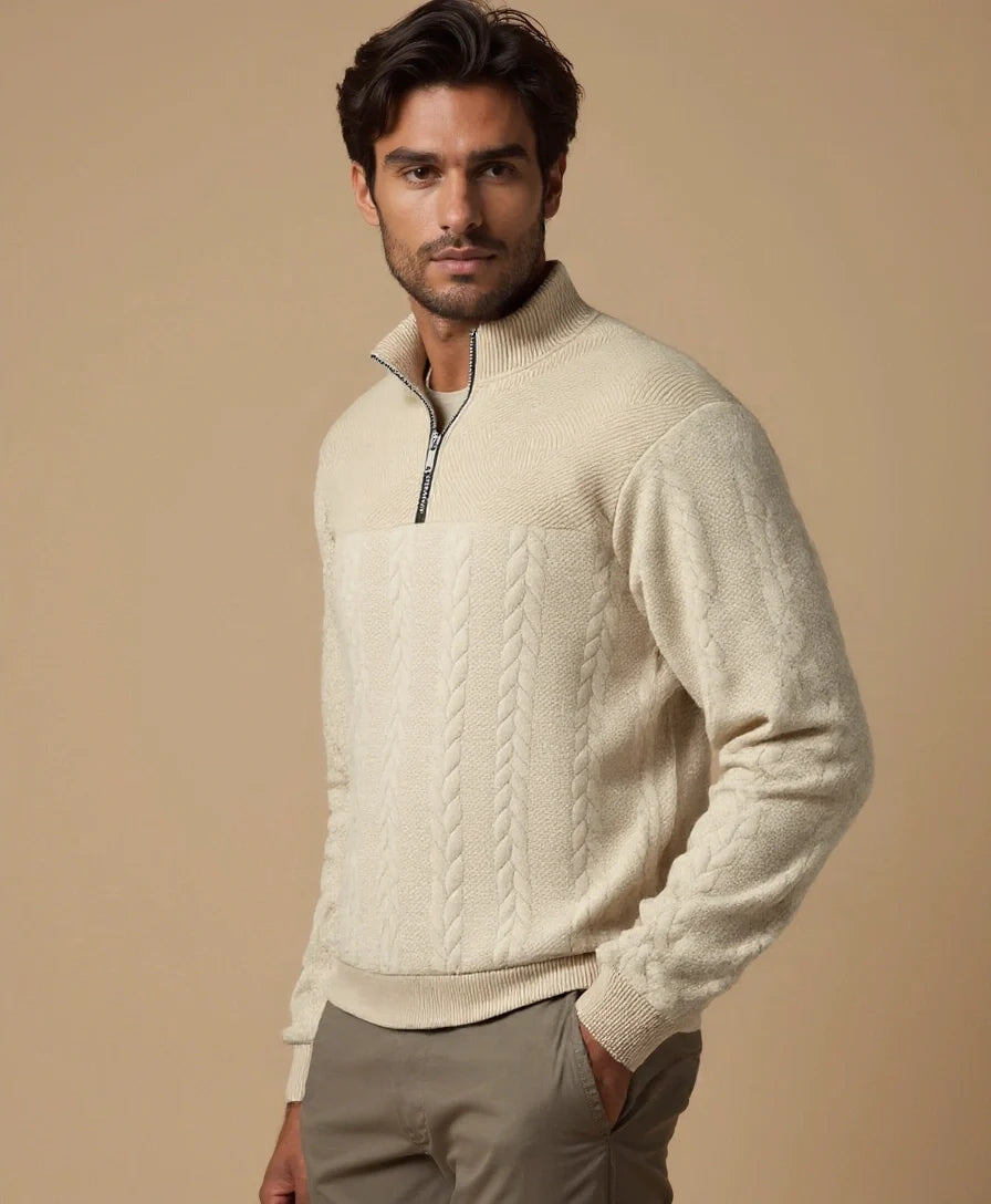 Essential Henry Quarter Zip Pullover - Celerra