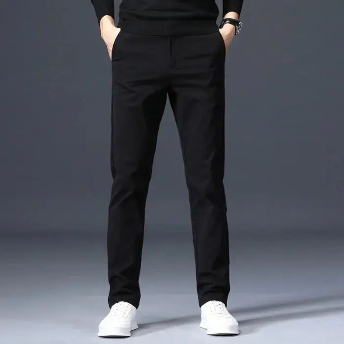 Minimalist Straight Trousers