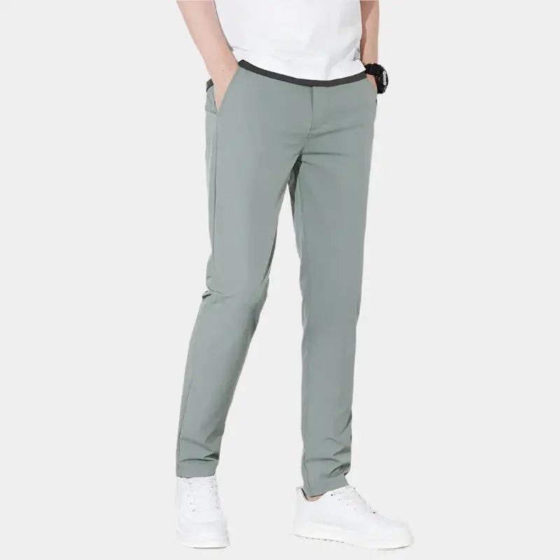 Essencial Stretch Trousers  New Elastic Waist