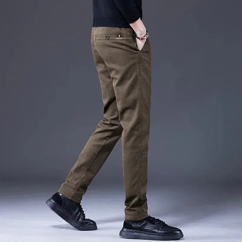 Essential Stretchy Straight Trousers