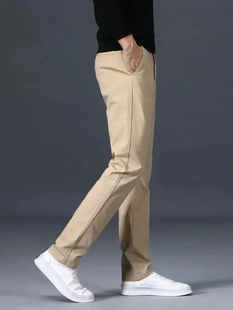 Minimalist Straight Trousers