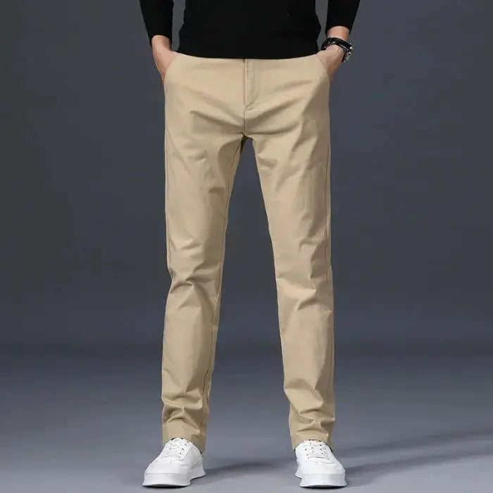 Minimalist Straight Trousers