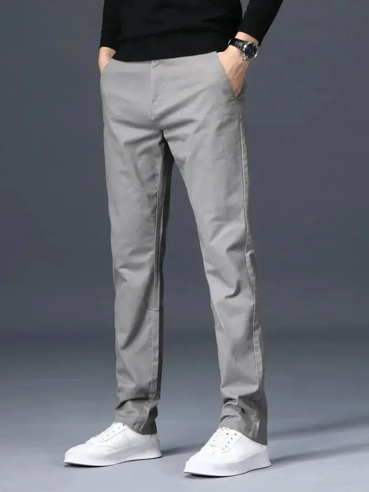 Minimalist Straight Trousers