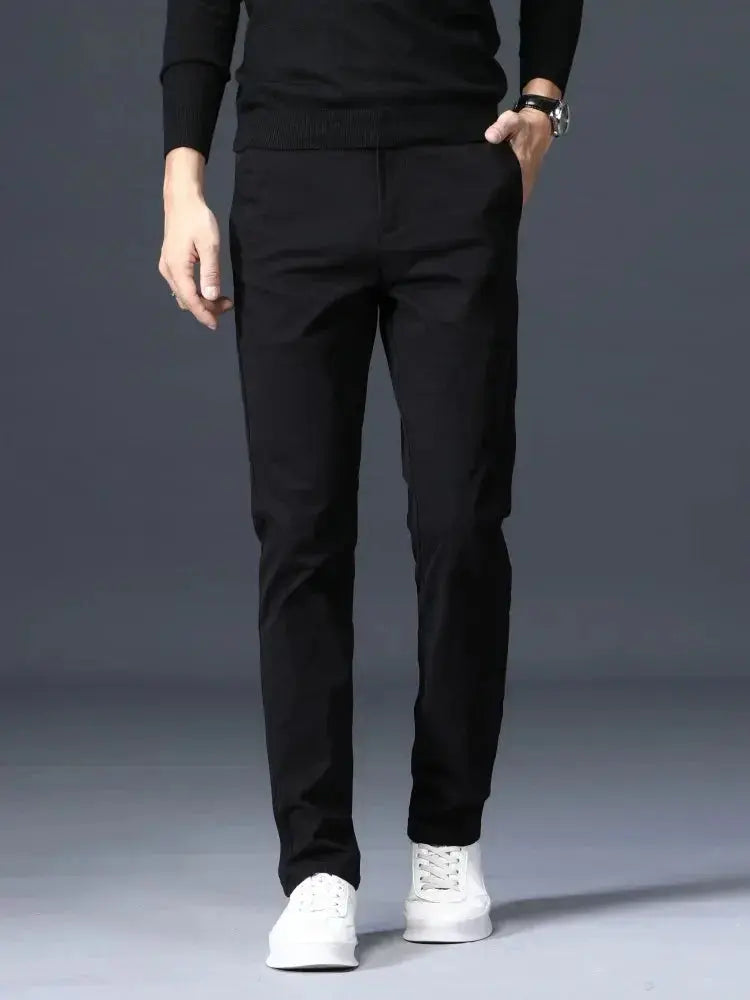 Minimalist Straight Trousers