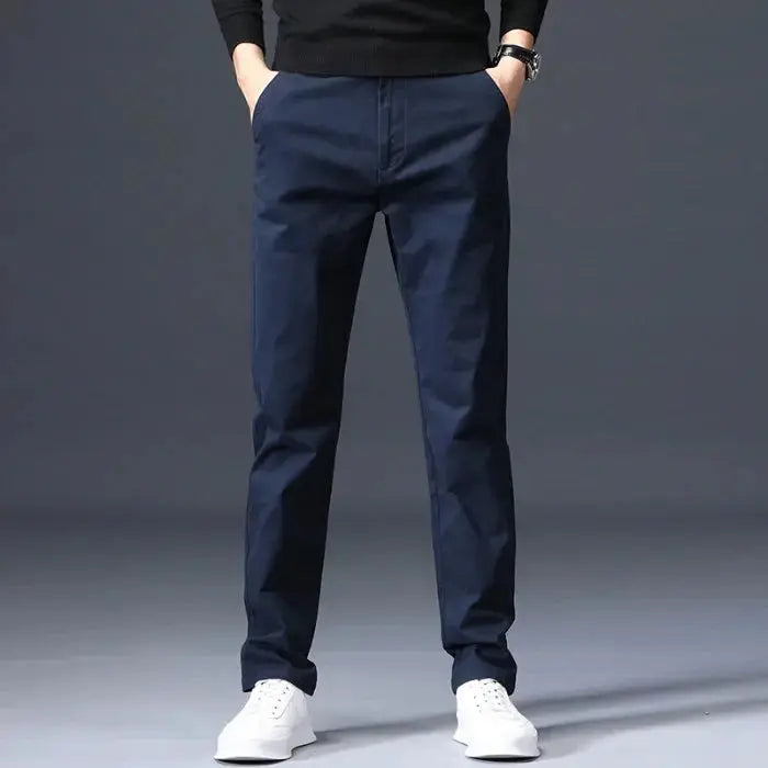 Minimalist Straight Trousers