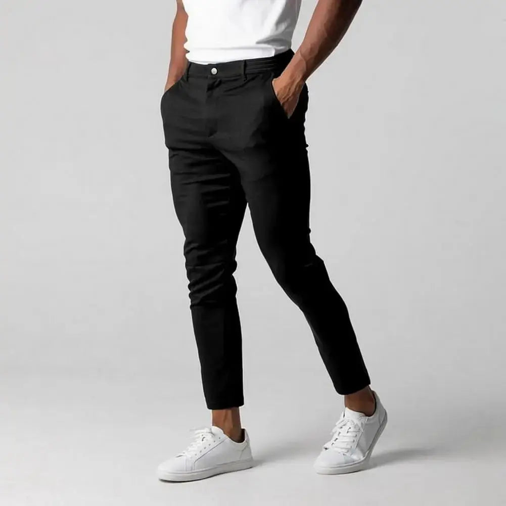 Stretchy Slim Trousers