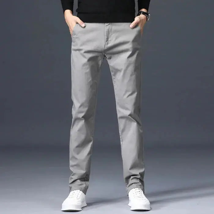 Minimalist Straight Trousers