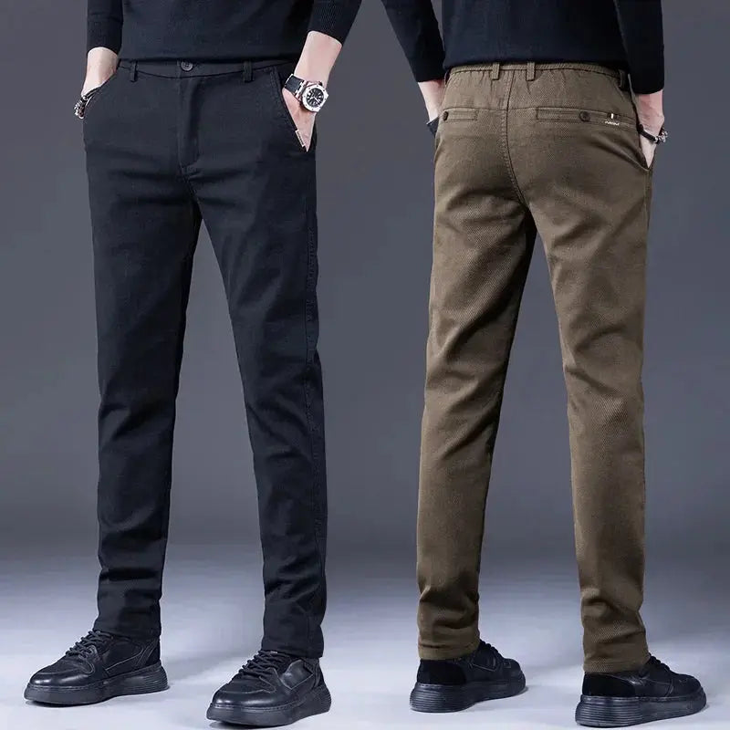 Essential Stretchy Straight Trousers