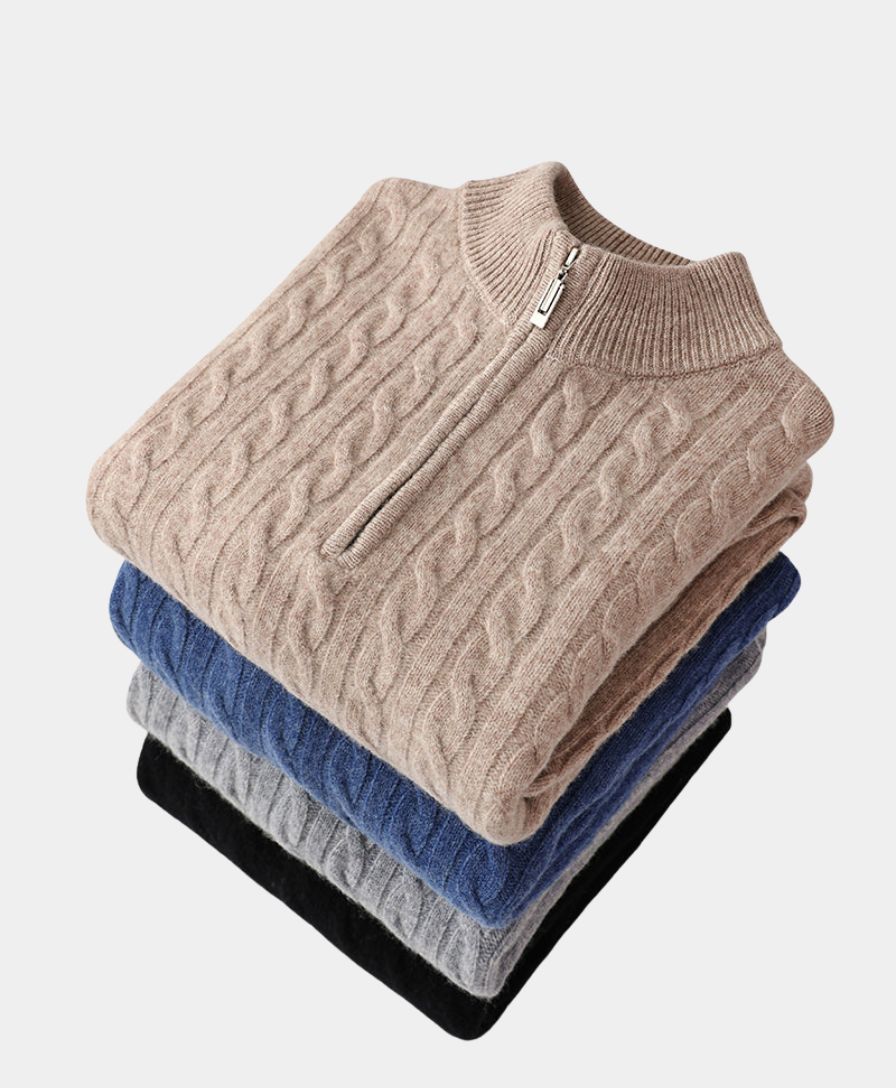 Essential Half Zip Sweater - Celerra