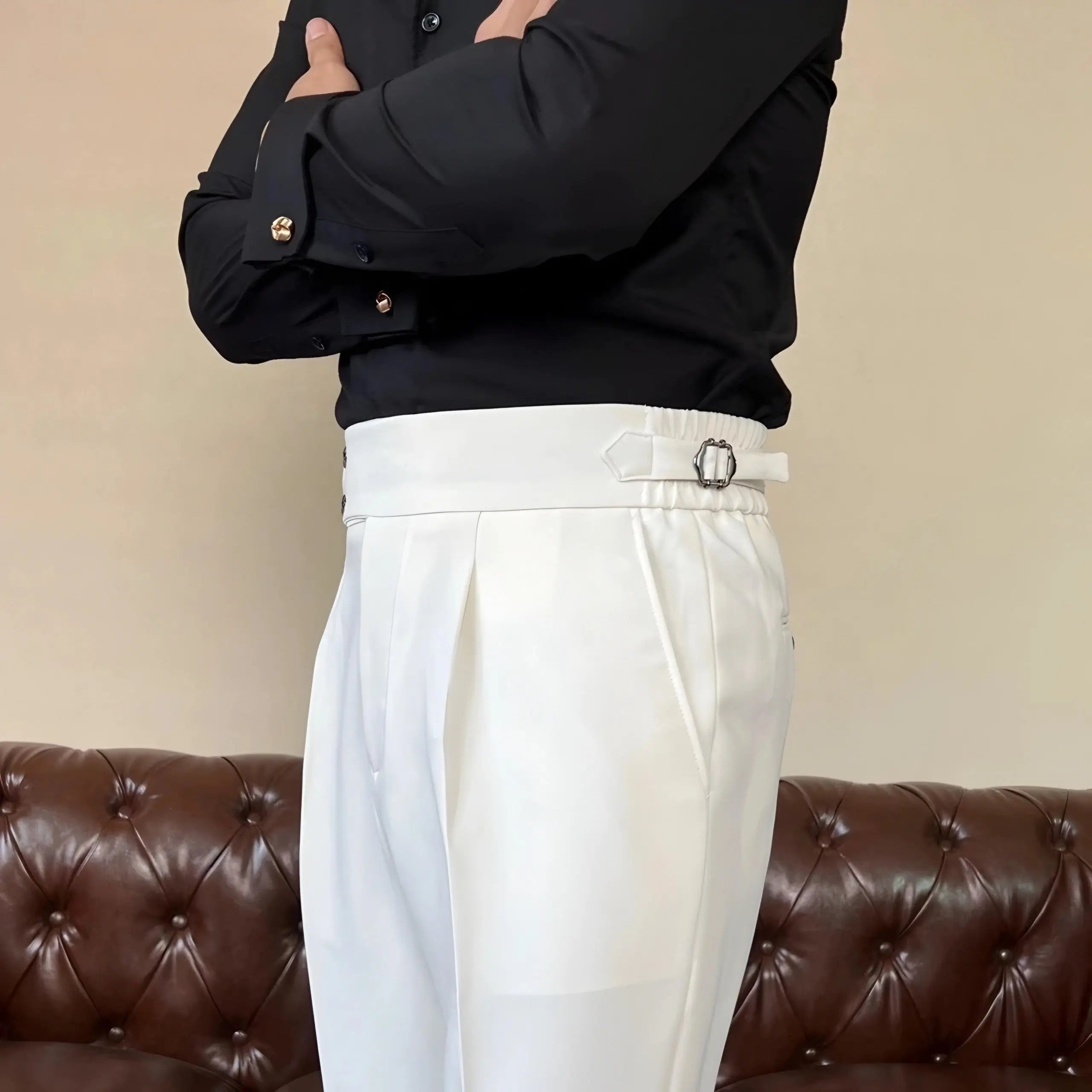 Classic Italia Sidetab Elastic Trousers