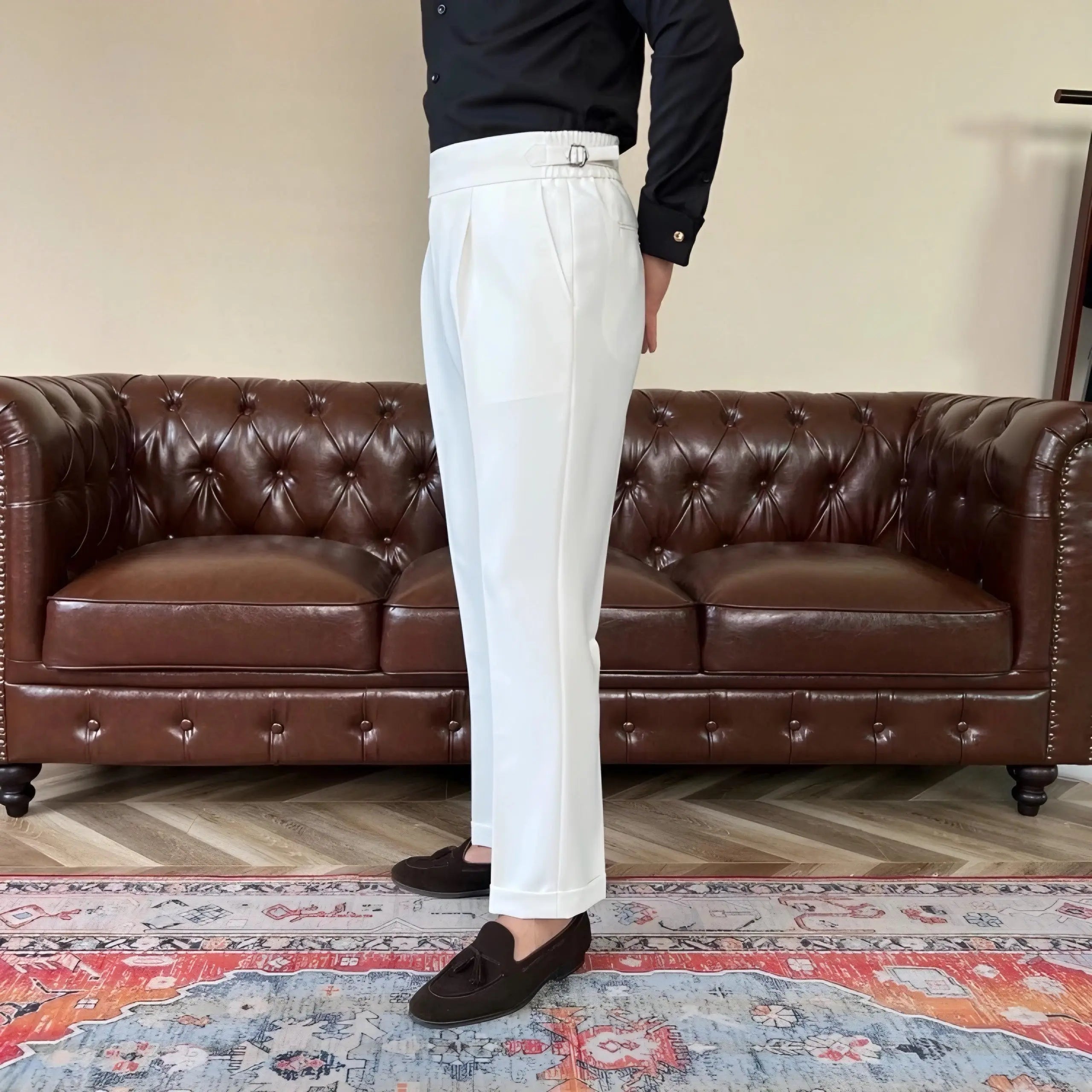 Classic Italia Sidetab Elastic Trousers