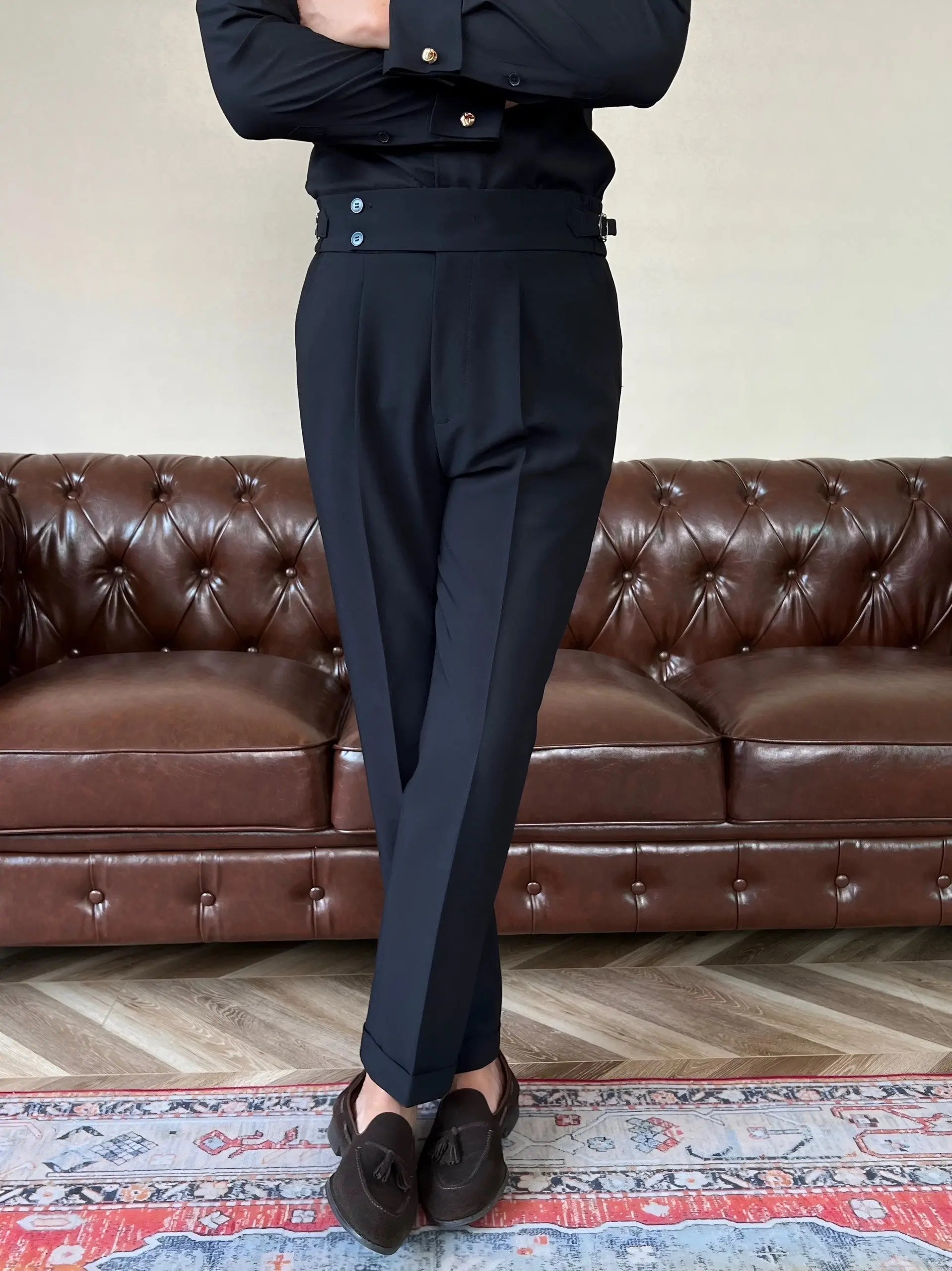 Classic Italia Sidetab Elastic Trousers