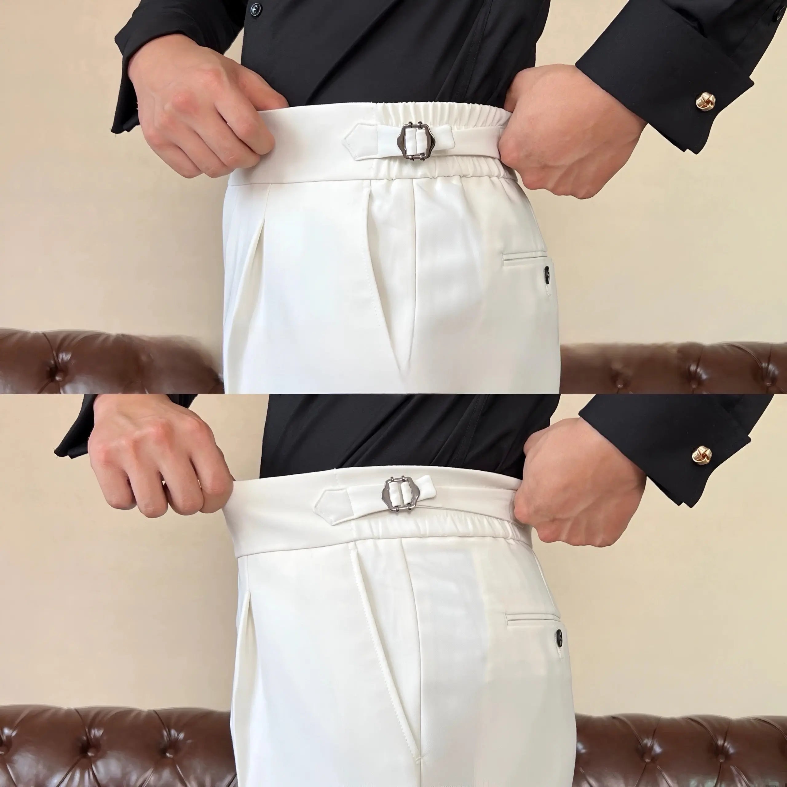 Classic Italia Sidetab Elastic Trousers