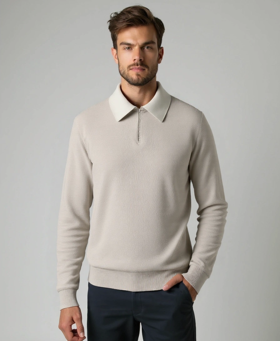 Casual Polo Pullover - Celerra