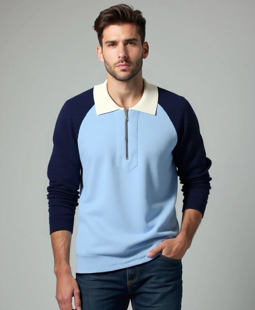 Essential Polo Sweater - Celerra