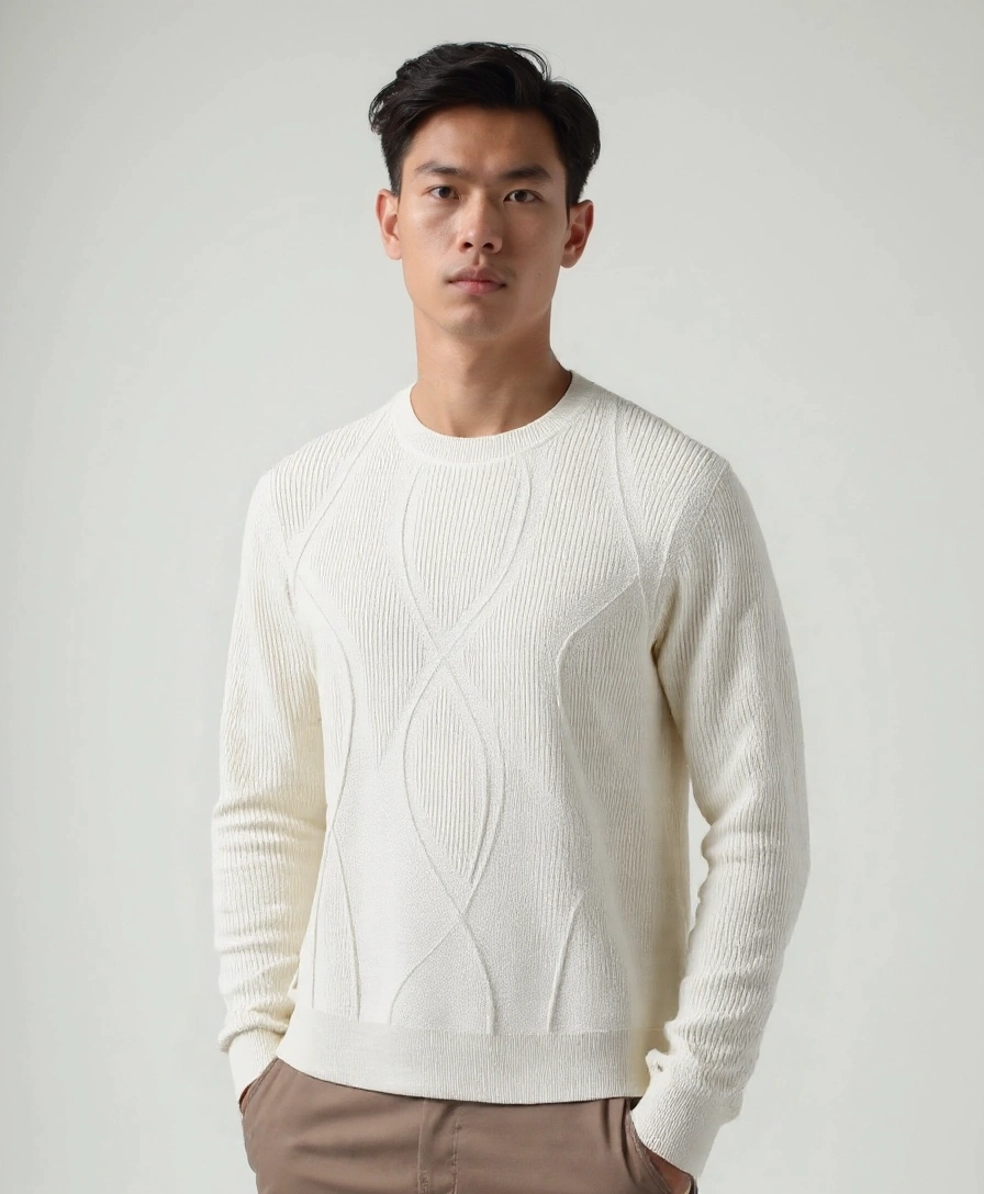 Wool Pullover Sweater - Celerra