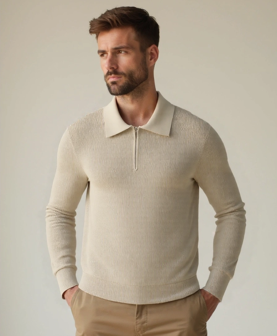 Essential Half Zip Sweater - Celerra