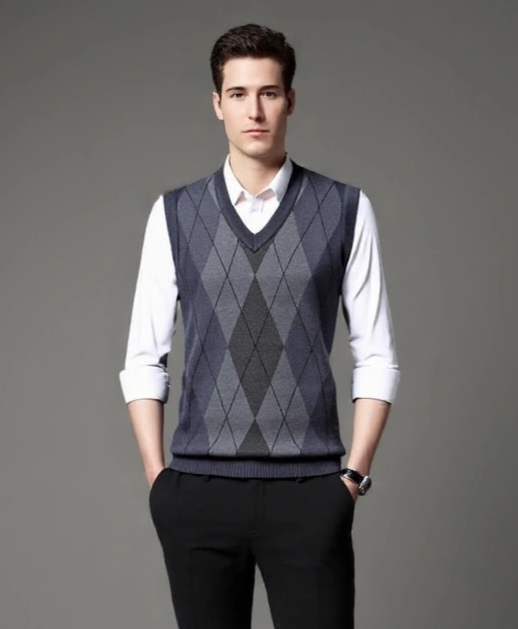 Academic Essential Knit Vest - Celerra