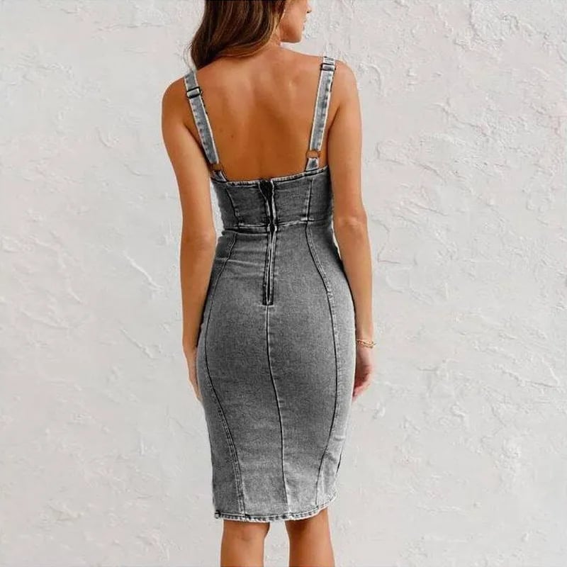 Elegance Denim Dress